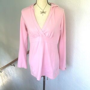 Danskin Pink Long‎ Sleeve Hoodie excellent condition Size Small